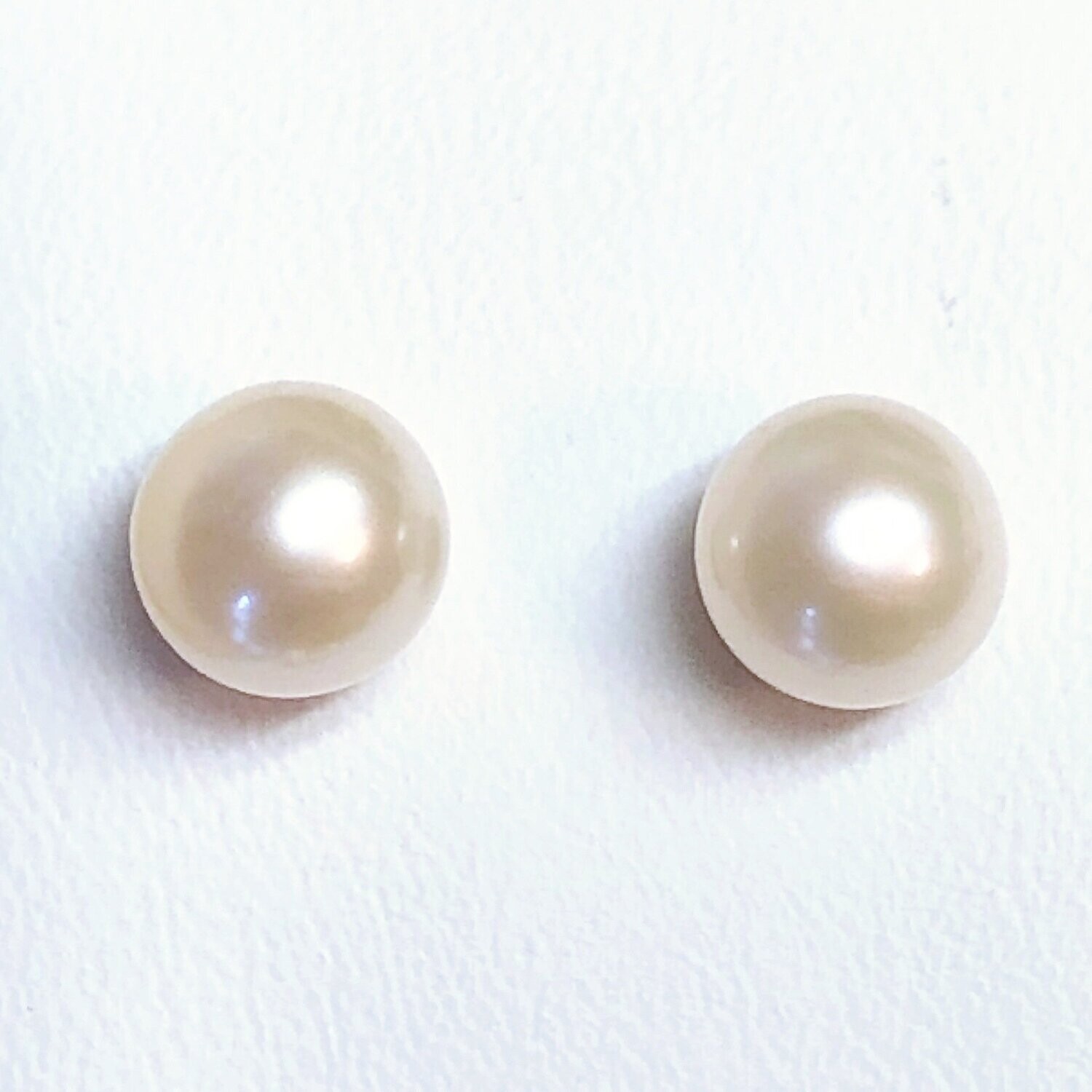 Boucles d'oreilles perles de culture d'eau douce