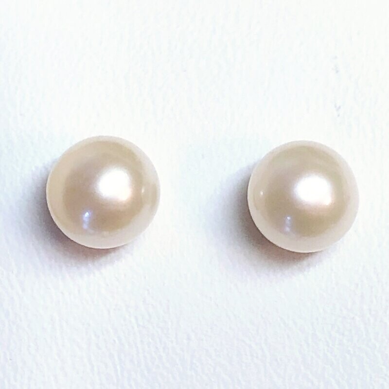 Boucles d'oreilles perles de culture d'eau douce