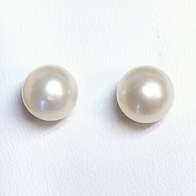 Boucles d'oreilles perles de culture d'eau douce
