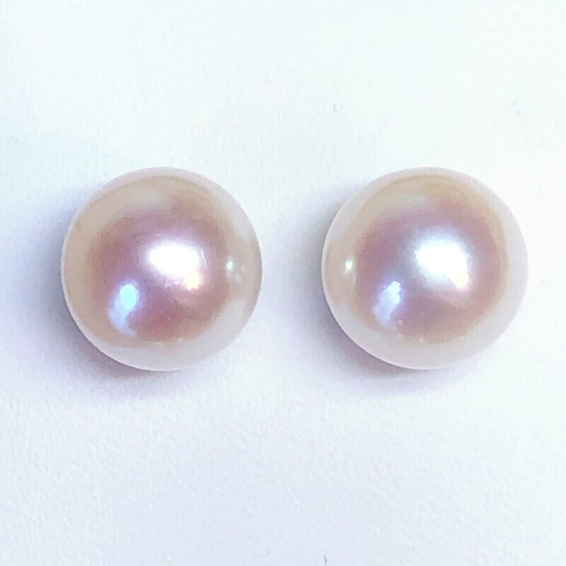 Boucles d'oreilles perles de culture Akoya