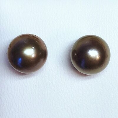 Boucles d'oreilles perles de Tahiti