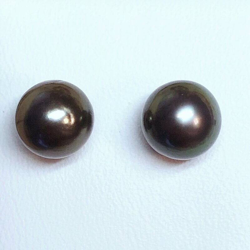 Boucles d'oreilles perles de Tahiti