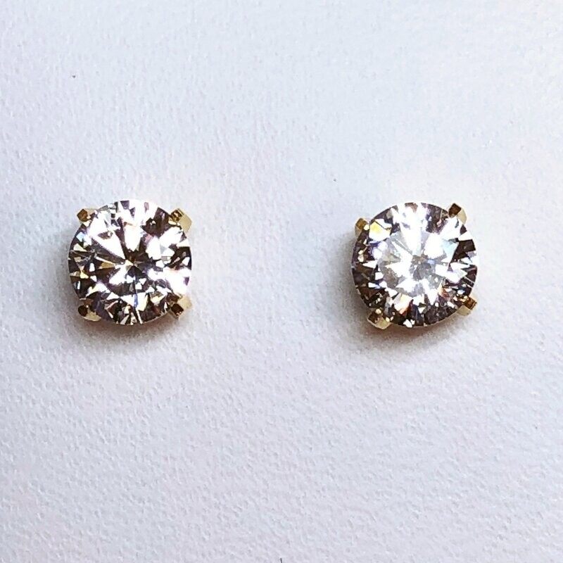 Boucles d'oreilles oxydes de zirconium