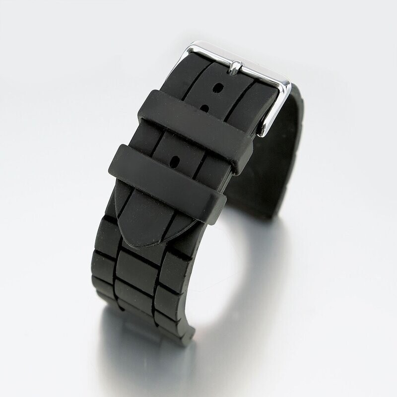 Bracelet silicone noir