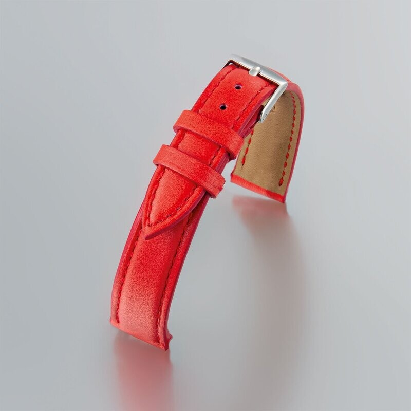 Bracelet montre veau lisse femme