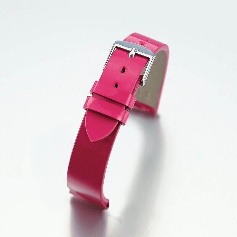 Bracelet montre Vachette lisse verni femme