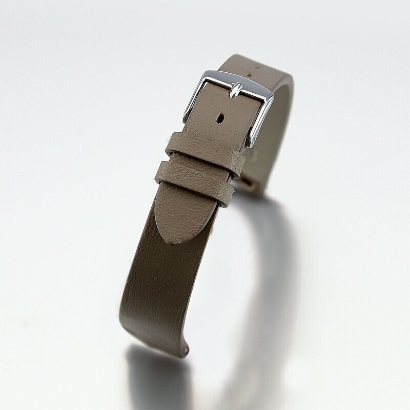 Bracelet montre vachette lisse femme