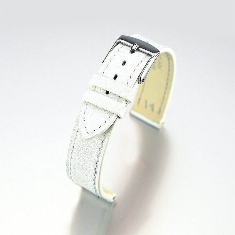 Bracelet montre vachette lisse femme
