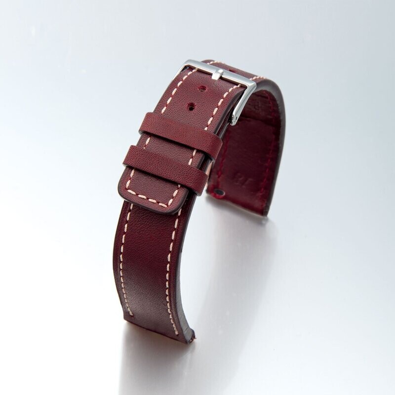 Bracelet montre Vachette homme