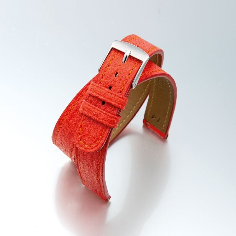 Bracelet montre double tour fibre ananas femme