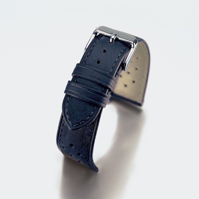 Bracelet montre Vachette lisse homme