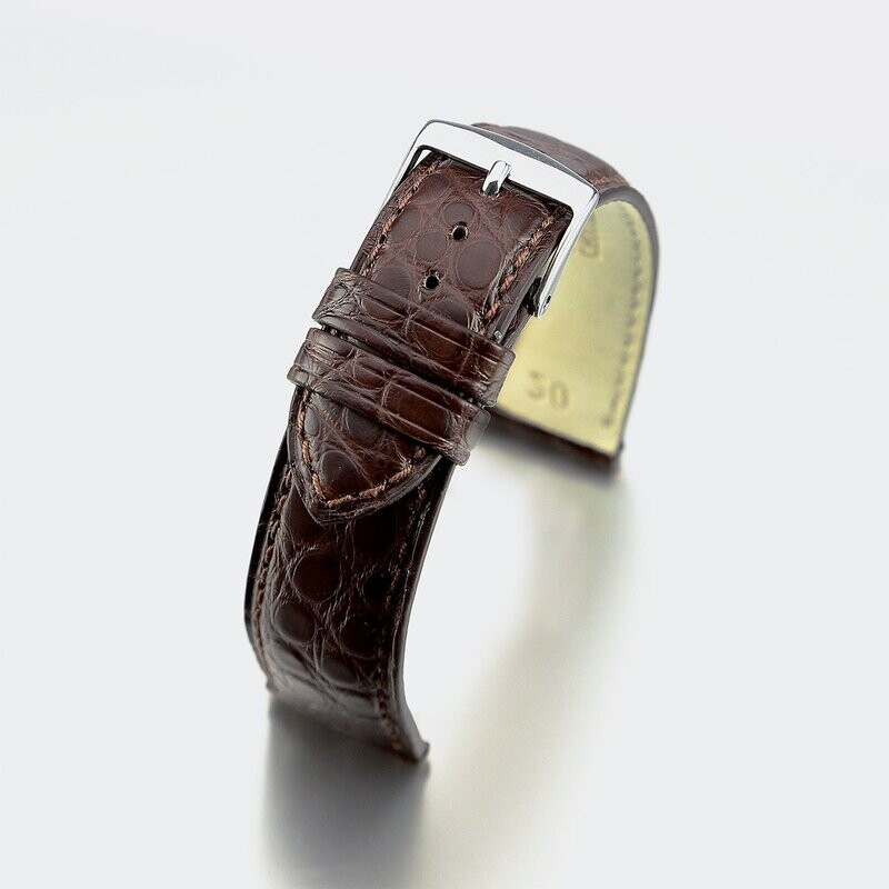 Bracelet montre Crocodile pompon homme