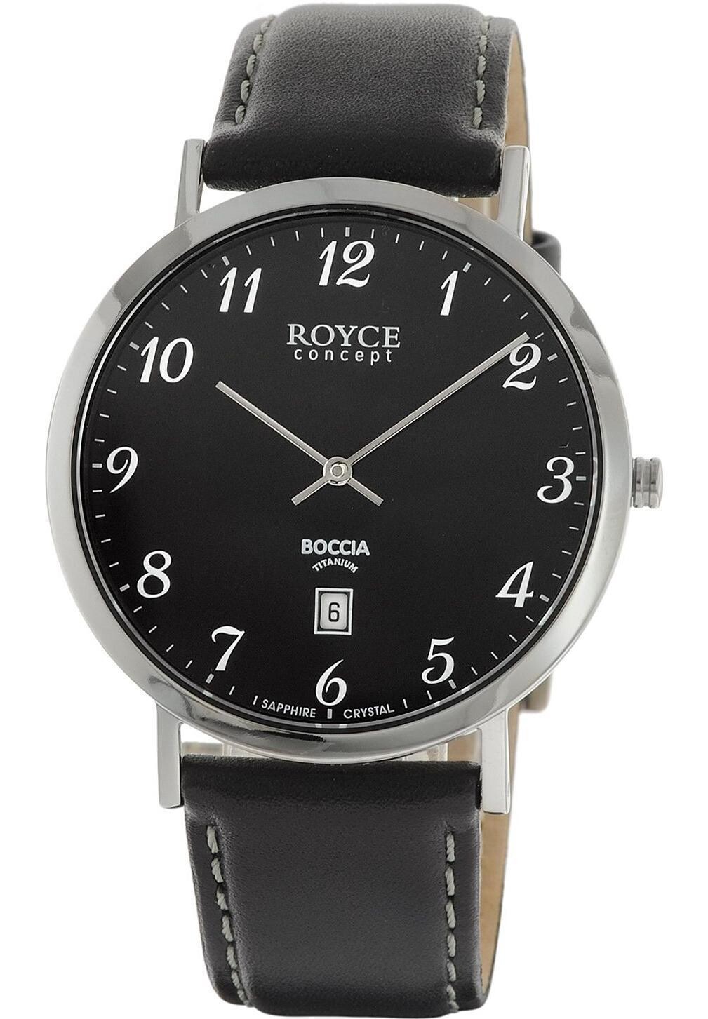 Boccia - Montre titane cuir