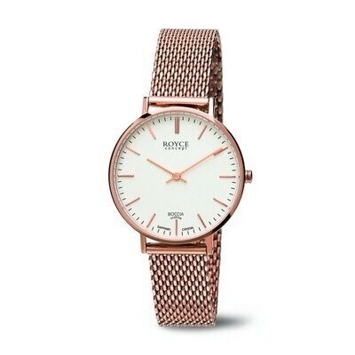 Boccia - Montre titane rose