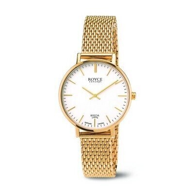 Boccia - Montre titane jaune