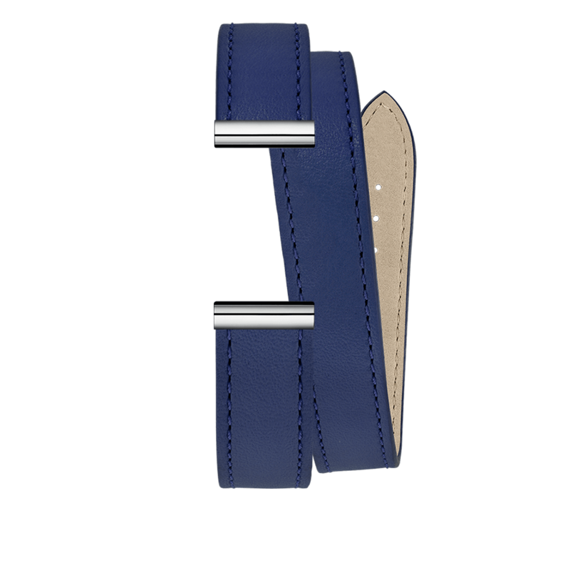 Herbelin - Bracelet BLEU MARINE DOUBLE