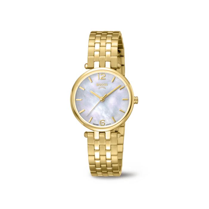 Boccia - montre titane plaqué