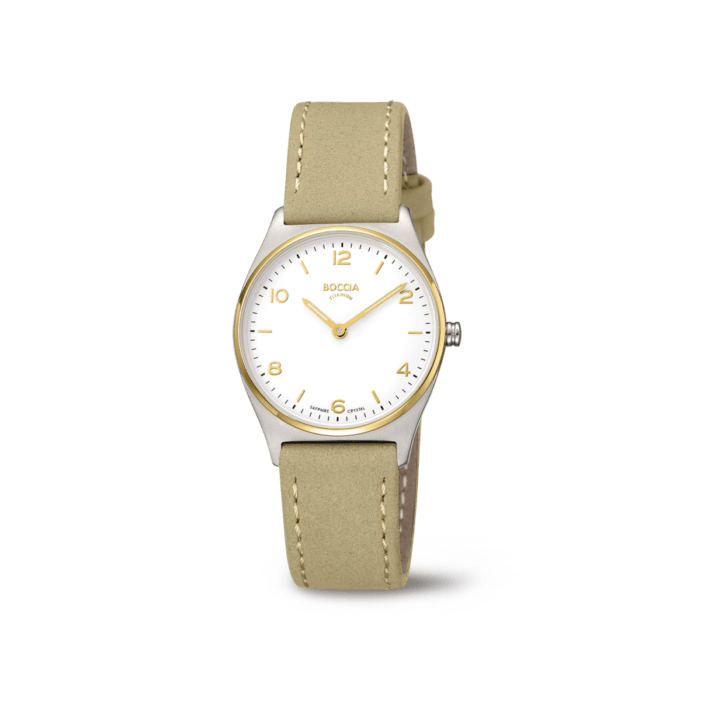 Boccia - Montre titane cuir