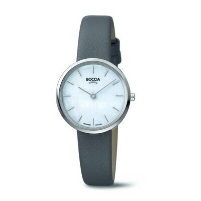 Boccia - Montre titane cuir