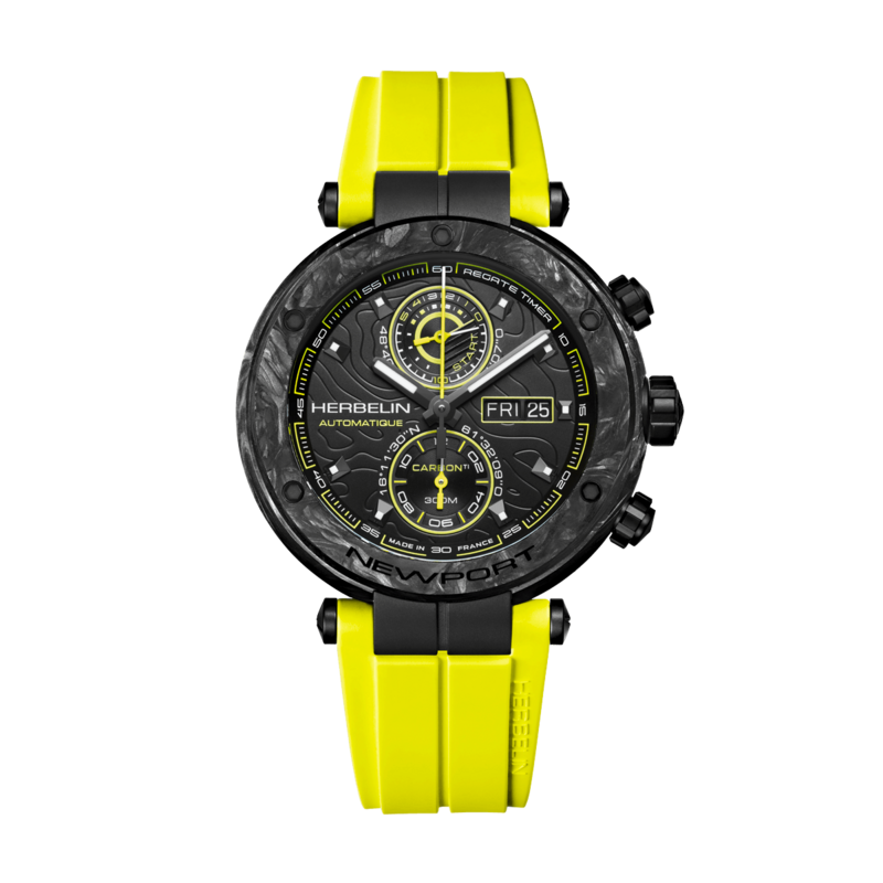Herbelin - NEWPORT CARBON TITANE