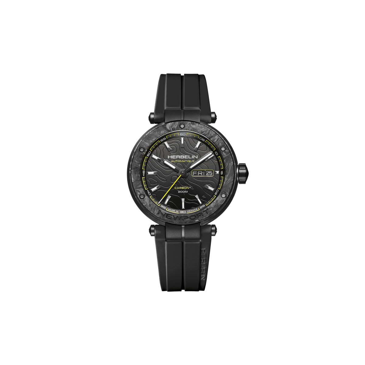 Herbelin - NEWPORT CARBON TITANE