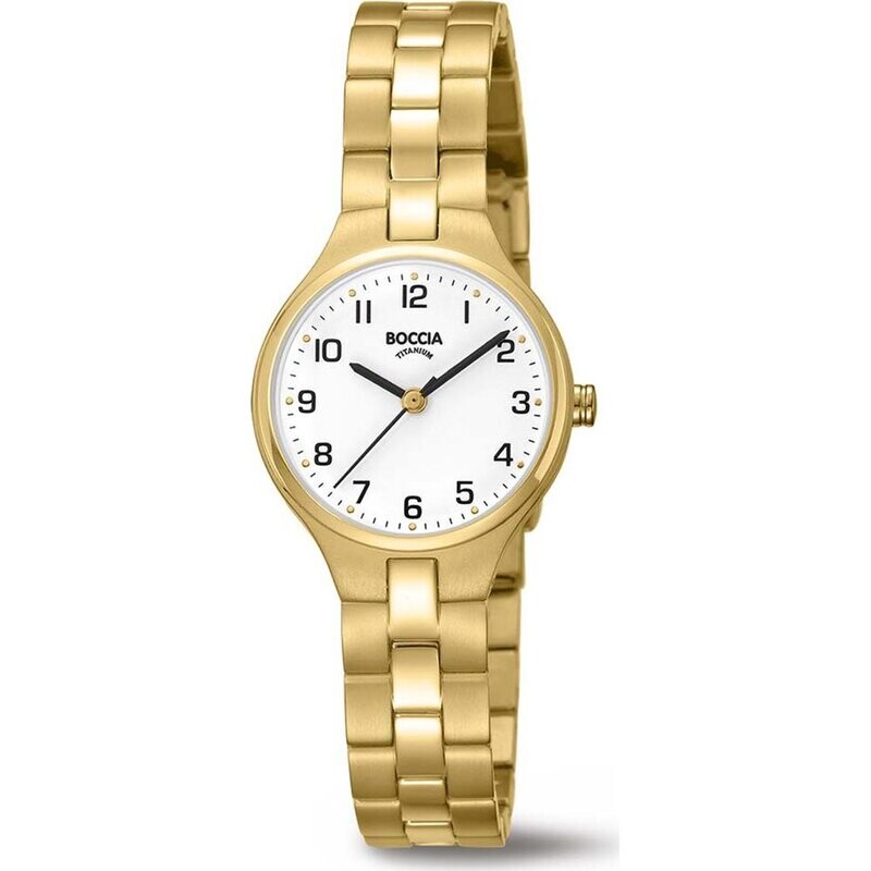 Boccia - Montre titane jaune