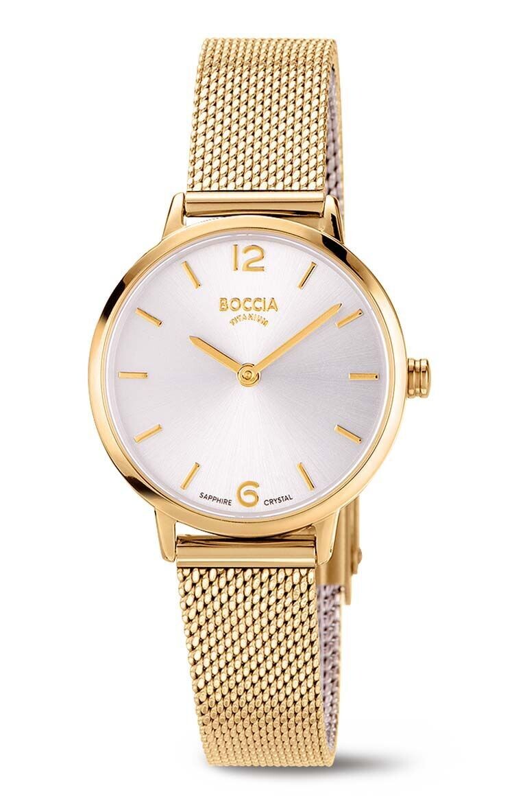 Boccia - Montre titane jaune