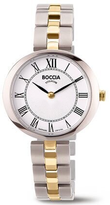 Boccia - Montre titane bicolore