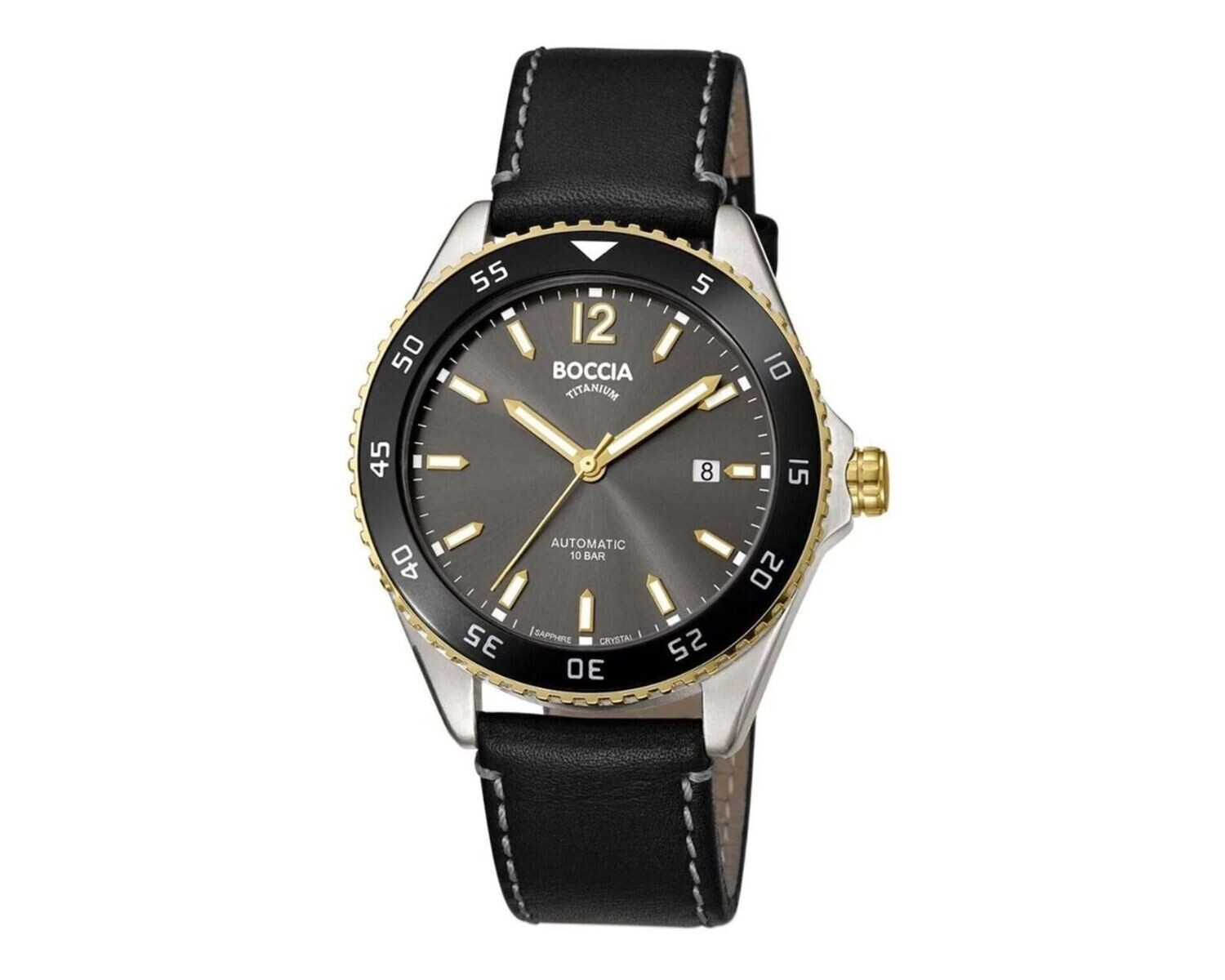 Boccia - Montre titane automatique