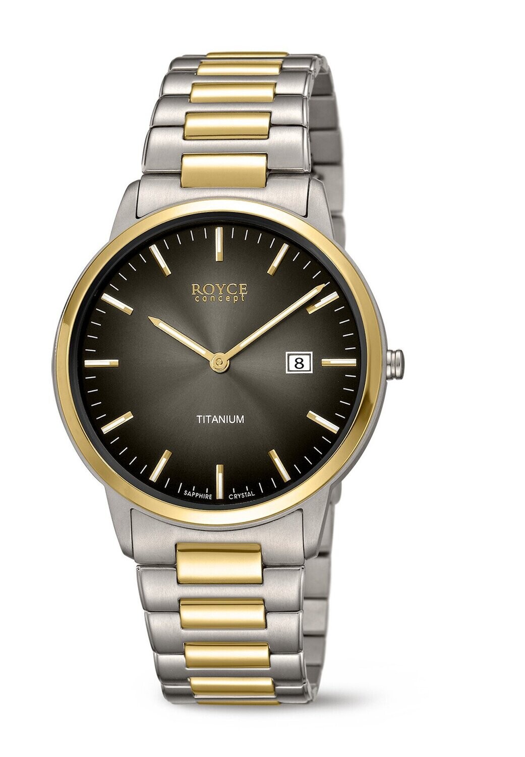 Boccia - Montre titane bicolore