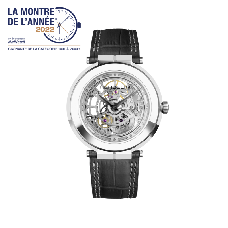 Herbelin - NEWPORT SLIM MECHANICAL SKELETON Homme
