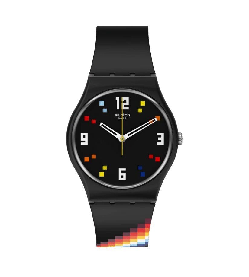 Montre SWATCH - BLACK CAROUSEL SQUARES