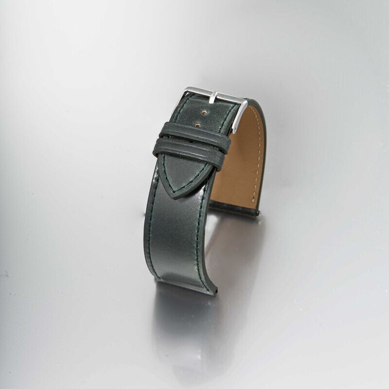 Bracelet montre Cordovan homme