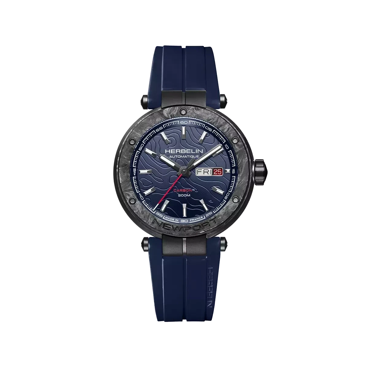 Herbelin - NEWPORT CARBON TITANE