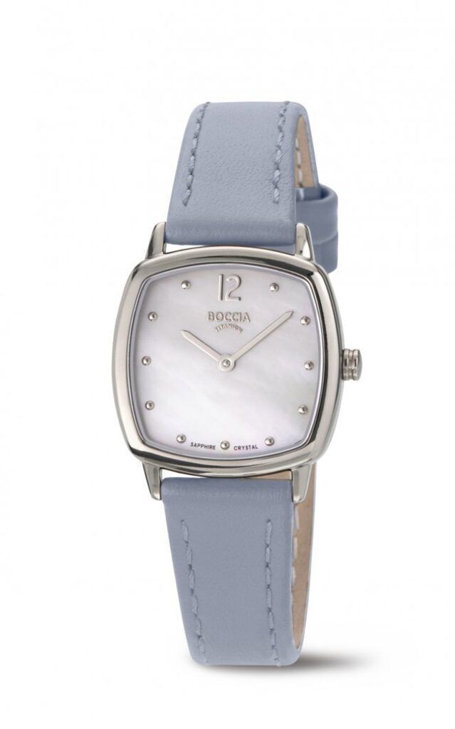 Boccia - Montre titane cuir