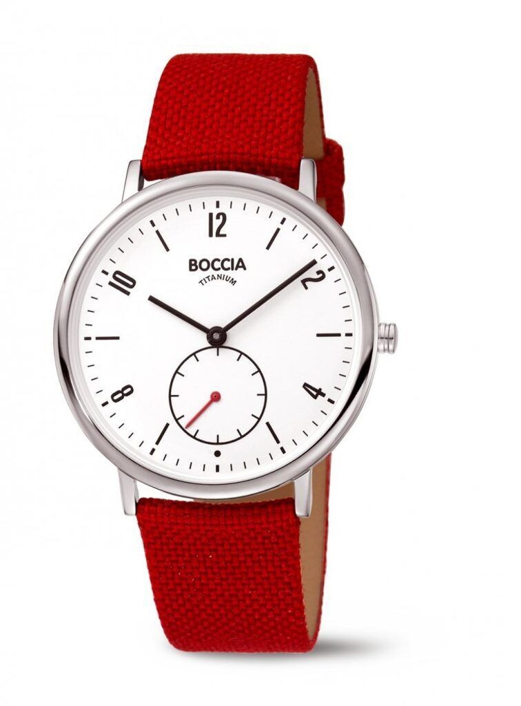 Boccia - Montre titane cuir