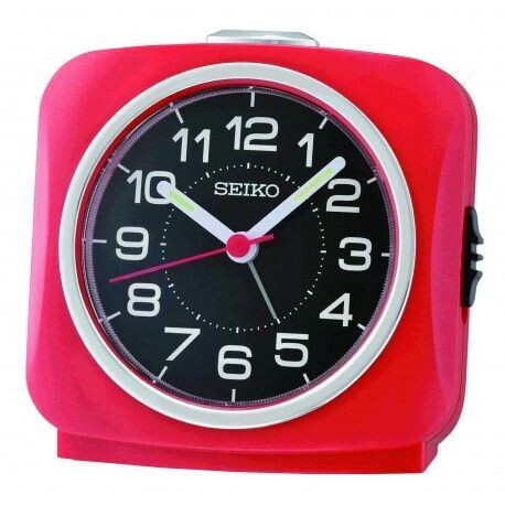 Seiko - Réveil classique rouge