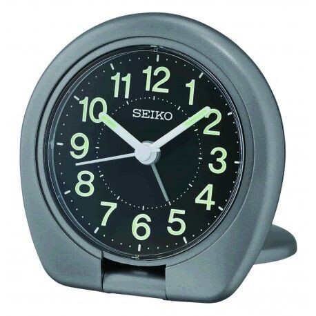 Seiko - Réveil de voyage gris