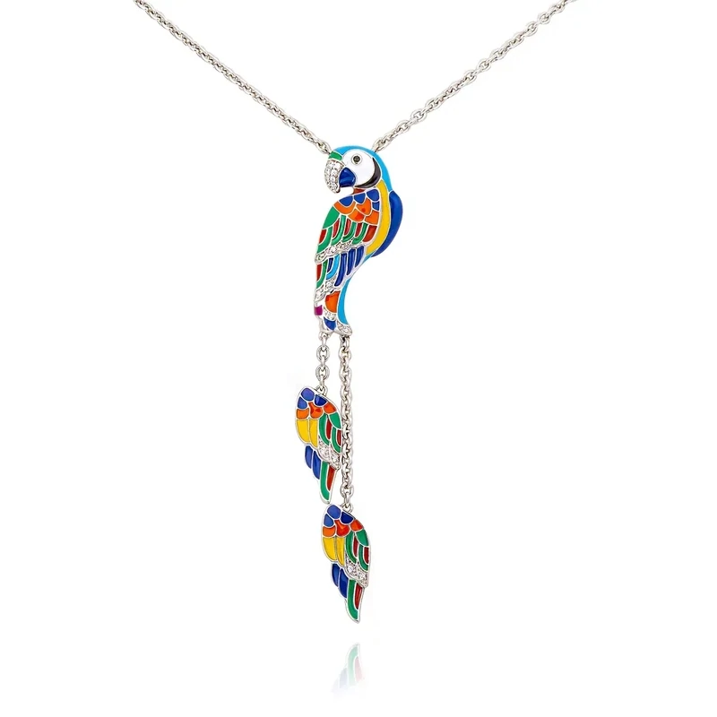 Una Storia - Collier Perroquet