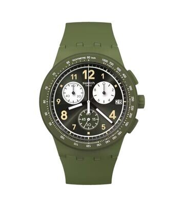 Montre SWATCH - Nothing basic about green