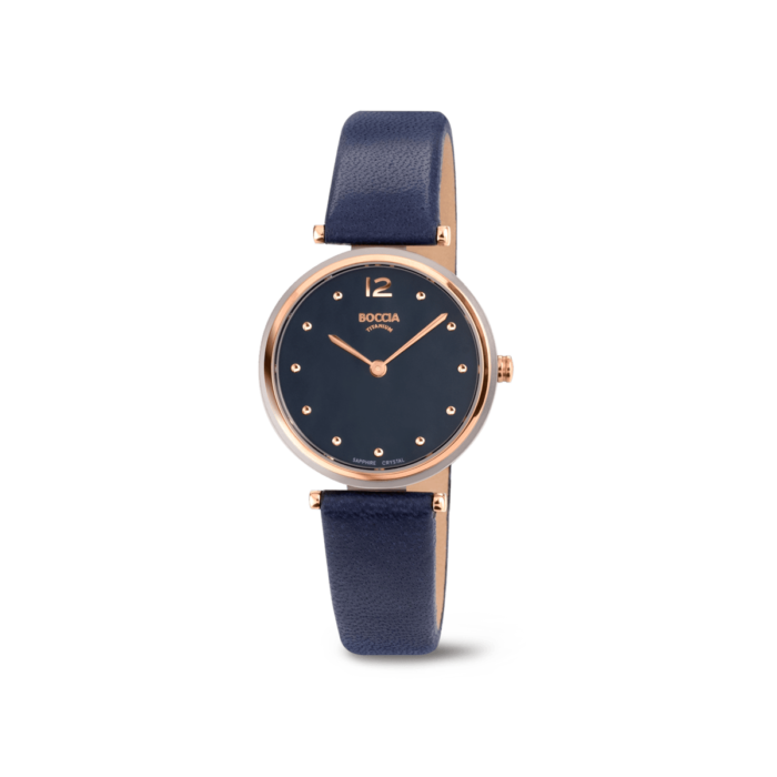 Boccia - Montre titane et cuir