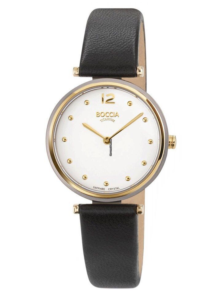 Boccia - Montre titane et cuir
