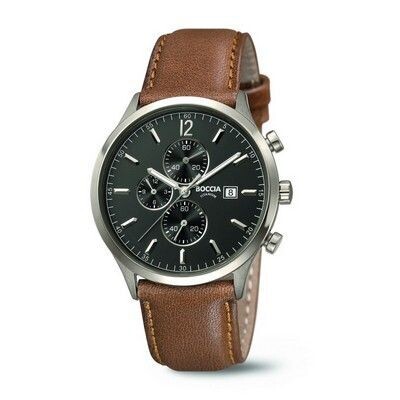 Boccia - Montre titane chronographe