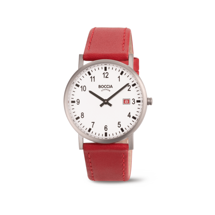 Boccia - Montre titane et cuir