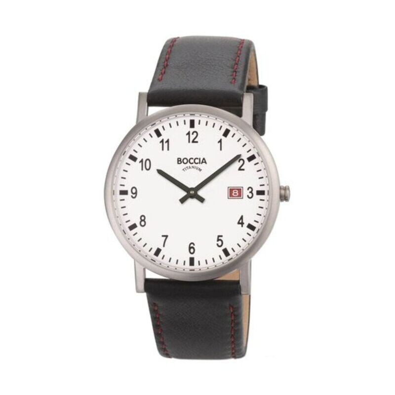 Boccia - Montre titane et cuir
