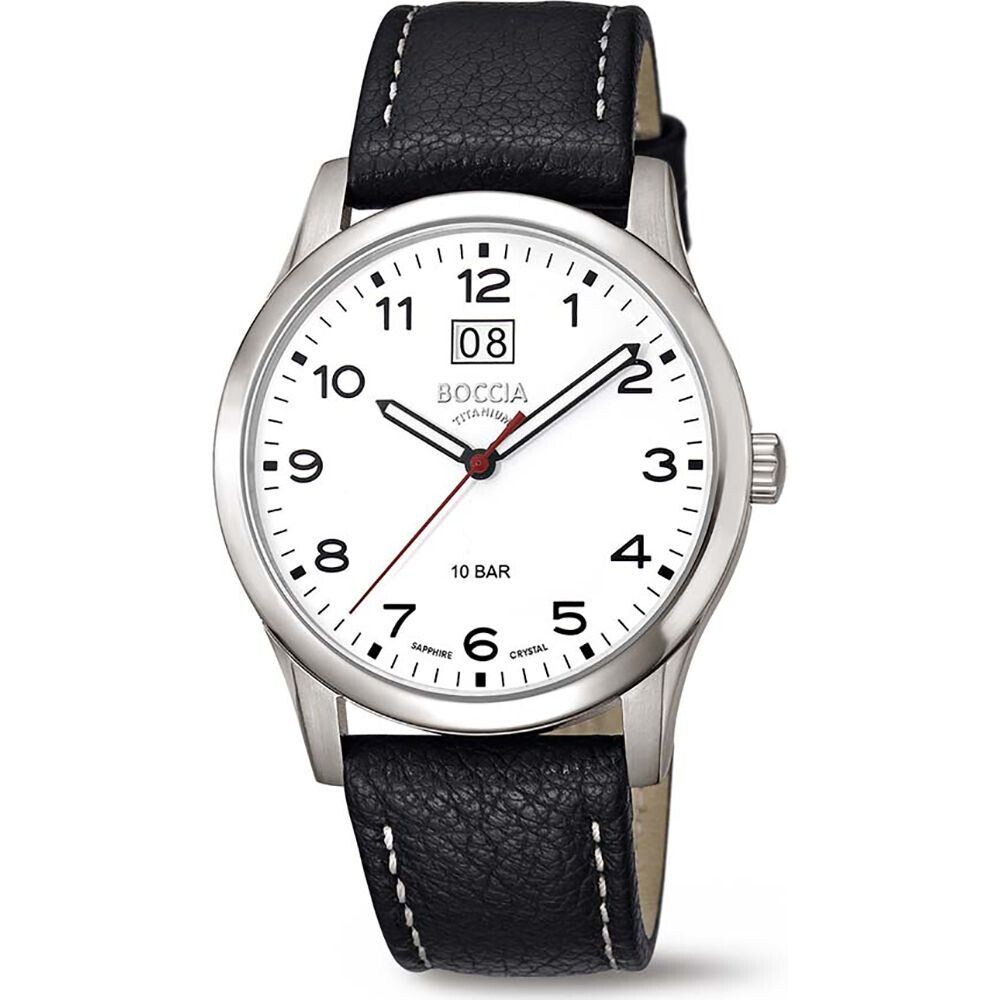 Boccia - Montre titane et cuir