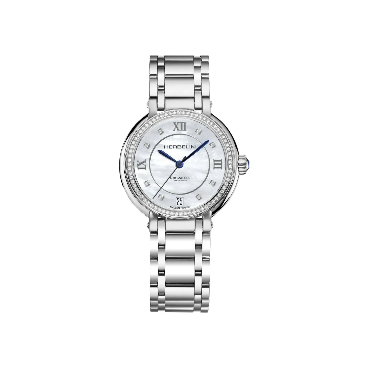 Herbelin - GALET AUTOMATIQUE DIAMANTS