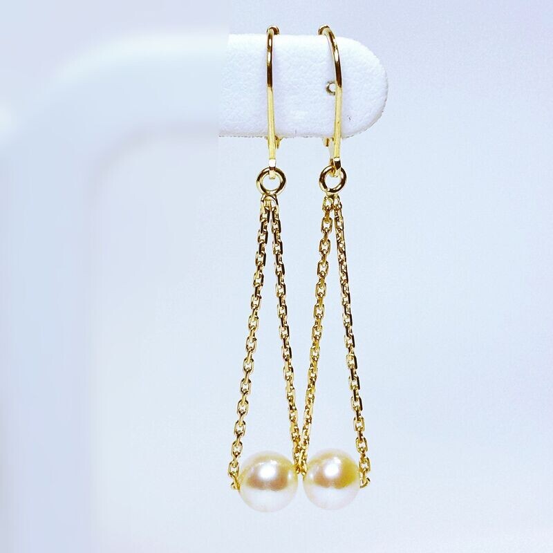Boucles d'oreilles MC or jaune