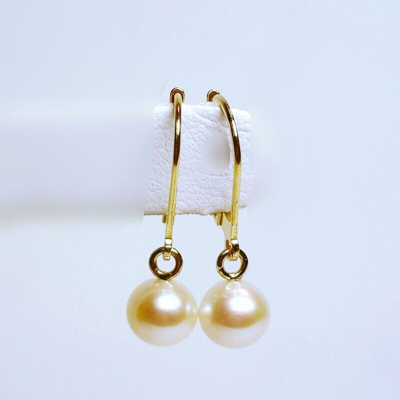 Boucles d'oreilles MC or jaune