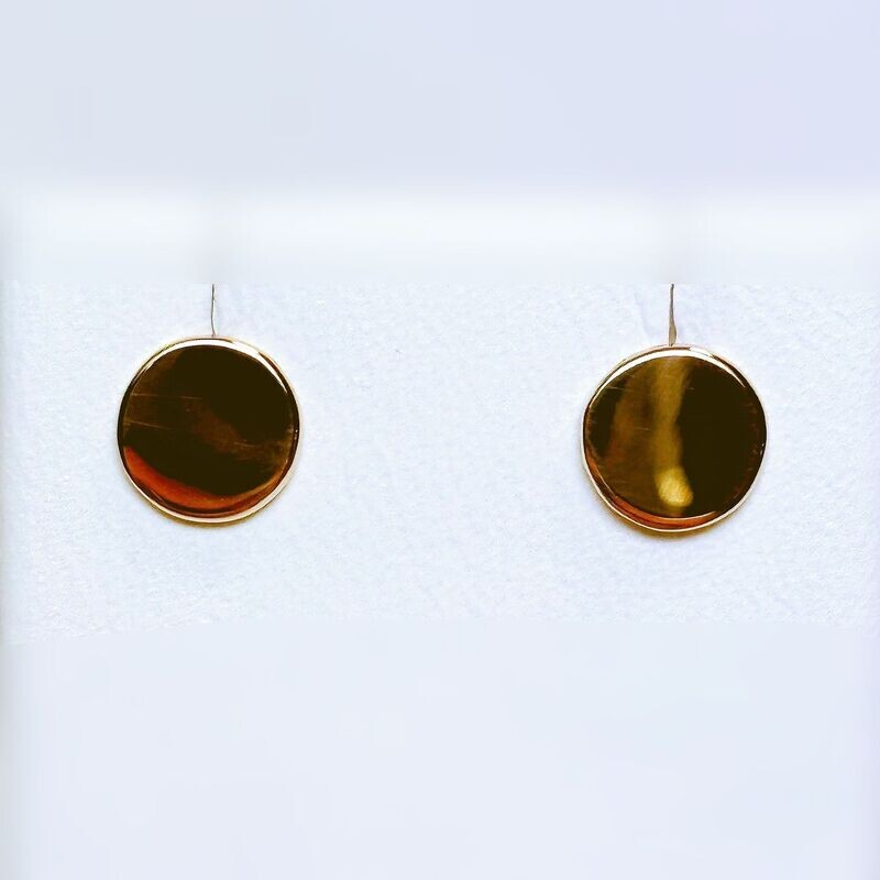 Boucles d'oreilles MC or jaune